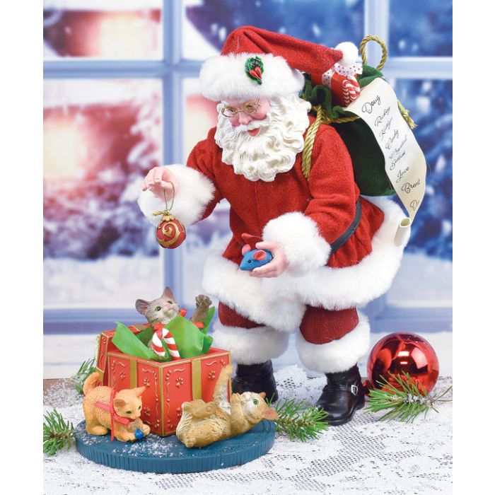 WHISKERING YOU A MERRY CHRISTMAS POSSIBLE DREAMS SANTA