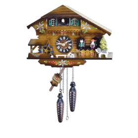 DANCERS - WATERWHEEL CUCKOO CLOCK