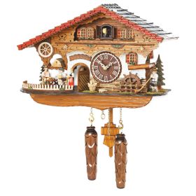 MUSICAL BEERGARDEN QUARTZ CUCKOO CLOCK