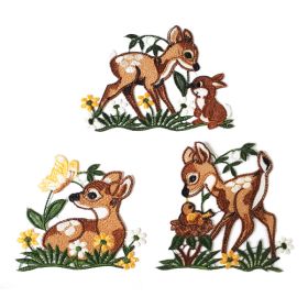 SET/3 FAWN LACE ART
