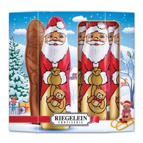 SET/2 CHOCOLATE SANTA BOXES