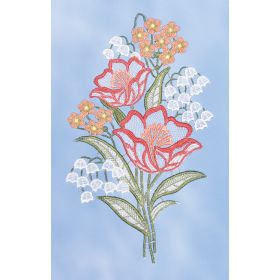 FLOWER BOUQUET LACE ART