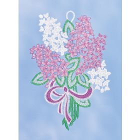 BOQUET OF LILACS LACE ART