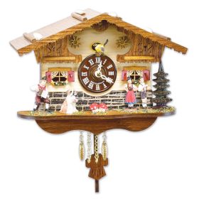 MUSICAL QUARTZ CUCKOO CLOCK