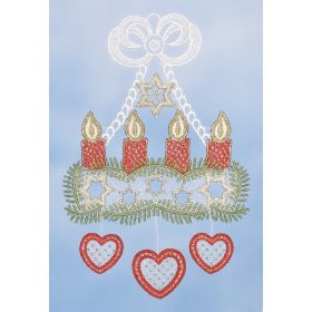ADVENT WREATH WINDOW PICTURE