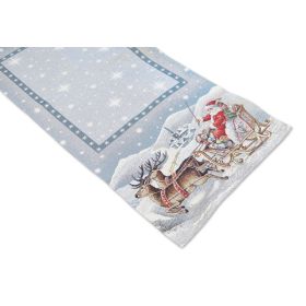 SANTA WITH SLED RUNNER