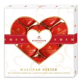 NIEDEREGGER MARZIPAN HEARTS GIFT BOX