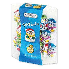 SET/2 CHOCOLATE MINI SNOWMEN PACKS