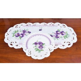 PANSY DOILIES (SET/2)