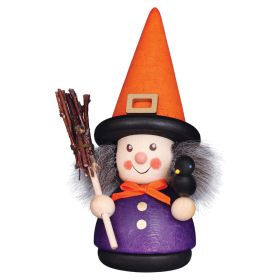 ULBRICHT MINI HALLOWEEN WITCH WOBBLE FIGURINE