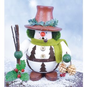 WOODLAND SNOWMAN SMOKER FROM ULBRICHT OF GERMANY