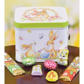 EASTER BUNNY MUSICAL TIN