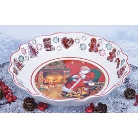 SANTA IN ARMCHAIR ANNUAL BOWL