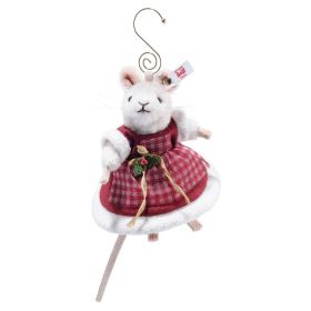 MRS. CLAUS MOUSE ORNAMENT