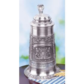 BAVARIA PEWTER STEIN