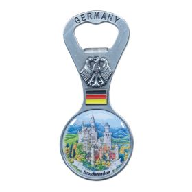 MAGNETIC "CHURCHKEY" BOTTLE OPENER - NEUSCHWANSTEIN