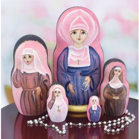 NUN NESTING DOLL SET