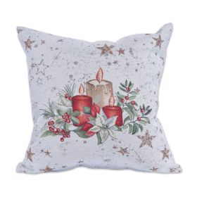 "CHRISTMAS CANDLES" PILLOW