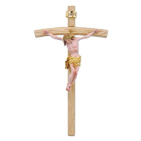 HAND-CARVED WOOD CRUCIFIX