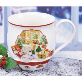 CHRISTMAS WINDOW JUMBO MUG