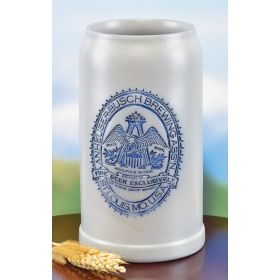 ANHEUSER-BUSCH STONEWARE MUG (HALF LITER)