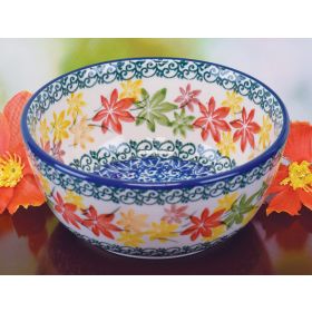 POLISH POTTERY DESSERT BOWL
