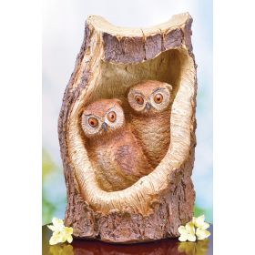 WOODLAND OWLS FIGURINE