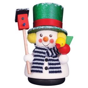 MINI SNOWMAN GNOME WITH BIRDHOUSE