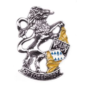 BAVARIAN LION SHIELD HAT PIN