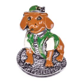 OKTOBERFEST DACHSHUND HAT PIN