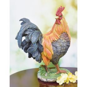 BARNYARD ROOSTER FIGURINE