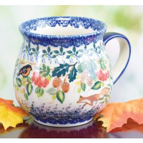 POLISH POTTERY JUMBO MUG