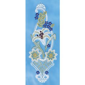 EASTER LILY LACE ART