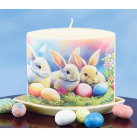 EASTER BUNNIES CANDLE