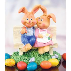 EASTER BUNNY COUPLE