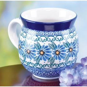 POLISH POTTERY BUBBLE MUG