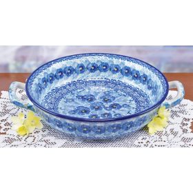 POLISH POTTERY UNIKAT BAKING DISH