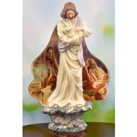 THOMAS KINKADE BEHOLD THE LAMB OF GOD FIGURINE