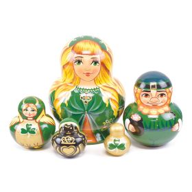 IRISH THEMED MATRYOSHKA