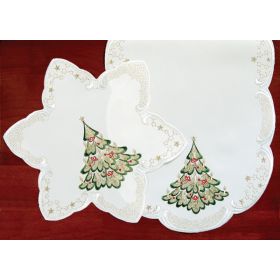 SMALL "TANNENBAUM" STAR-SHAPED DOILY