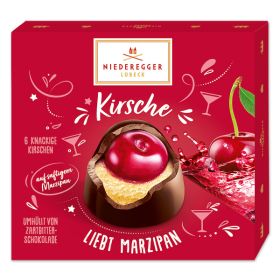 CHERRY MARZIPAN PRALINES