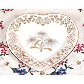 EDELWEISS PORCELAIN PLATE