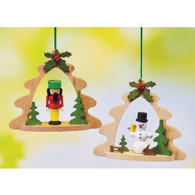 SET/2 HANDCRAFTED ORNAMENTS