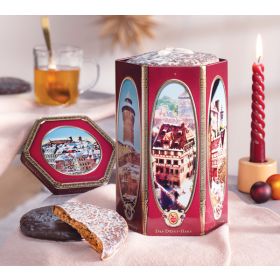 HEXAGONAL ELISEN LEBKUCHEN TIN