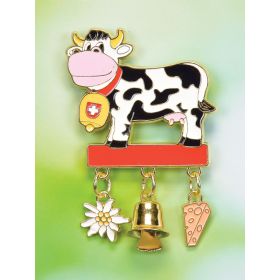 ALPINE COW MAGNET