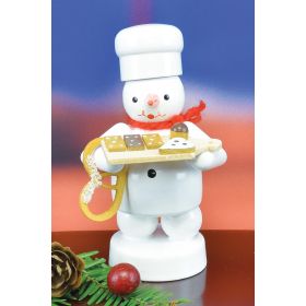 MINI SNOWMAN WITH GINGERBREAD