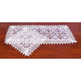 SHEER FLORAL LACE DOILY