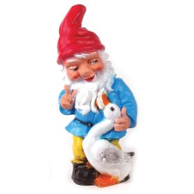 "GERHARD WITH GOOSE" GNOME