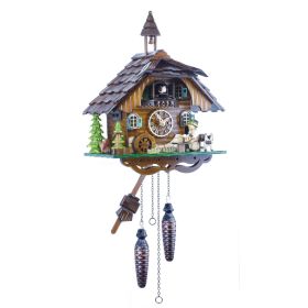 MUSICAL BEERDRINKER QUARTZ CUCKOO CLOCK