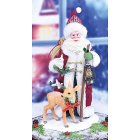 "CHRISTMAS CRITTERS" POSSIBLE DREAMS CLOTHTIQUE SANTA